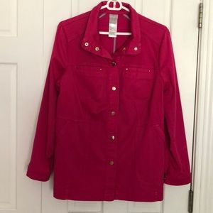 Chico’s Hot Pink Jacket